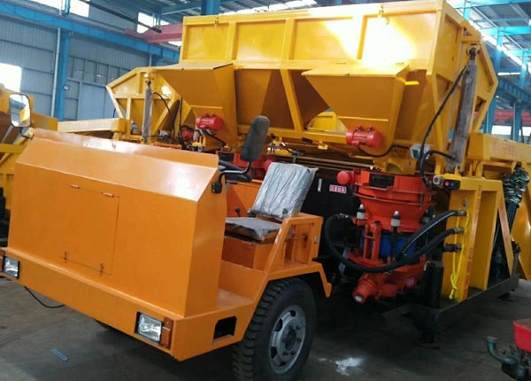 KDZ-14G（工程型）一拖二雙料斗自動(dòng)上料噴漿車(chē)